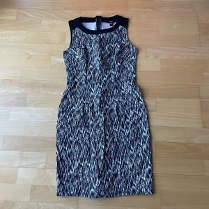 Jacob Black and White/cream dress